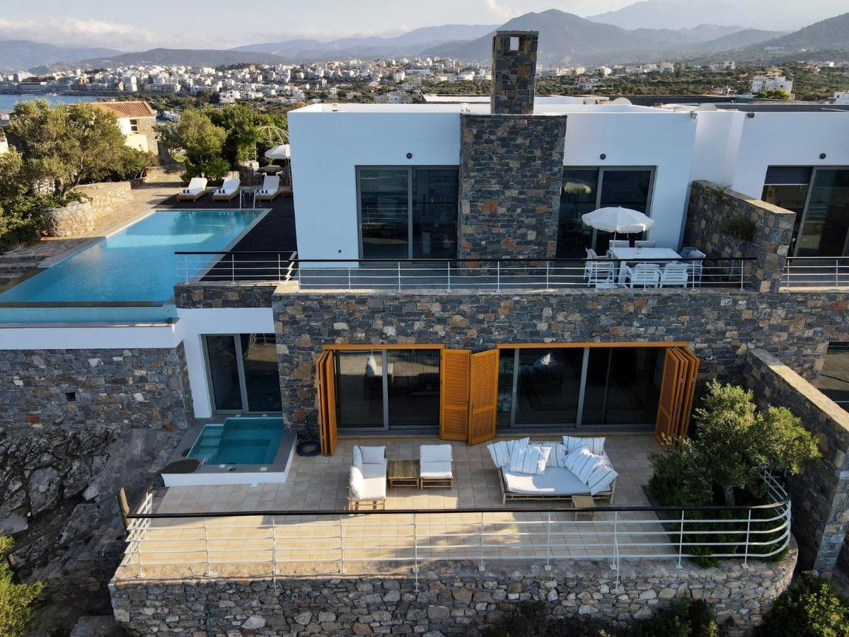 Villa Aiolos: Above The Sea, Within Agios Nikolaos المظهر الخارجي الصورة